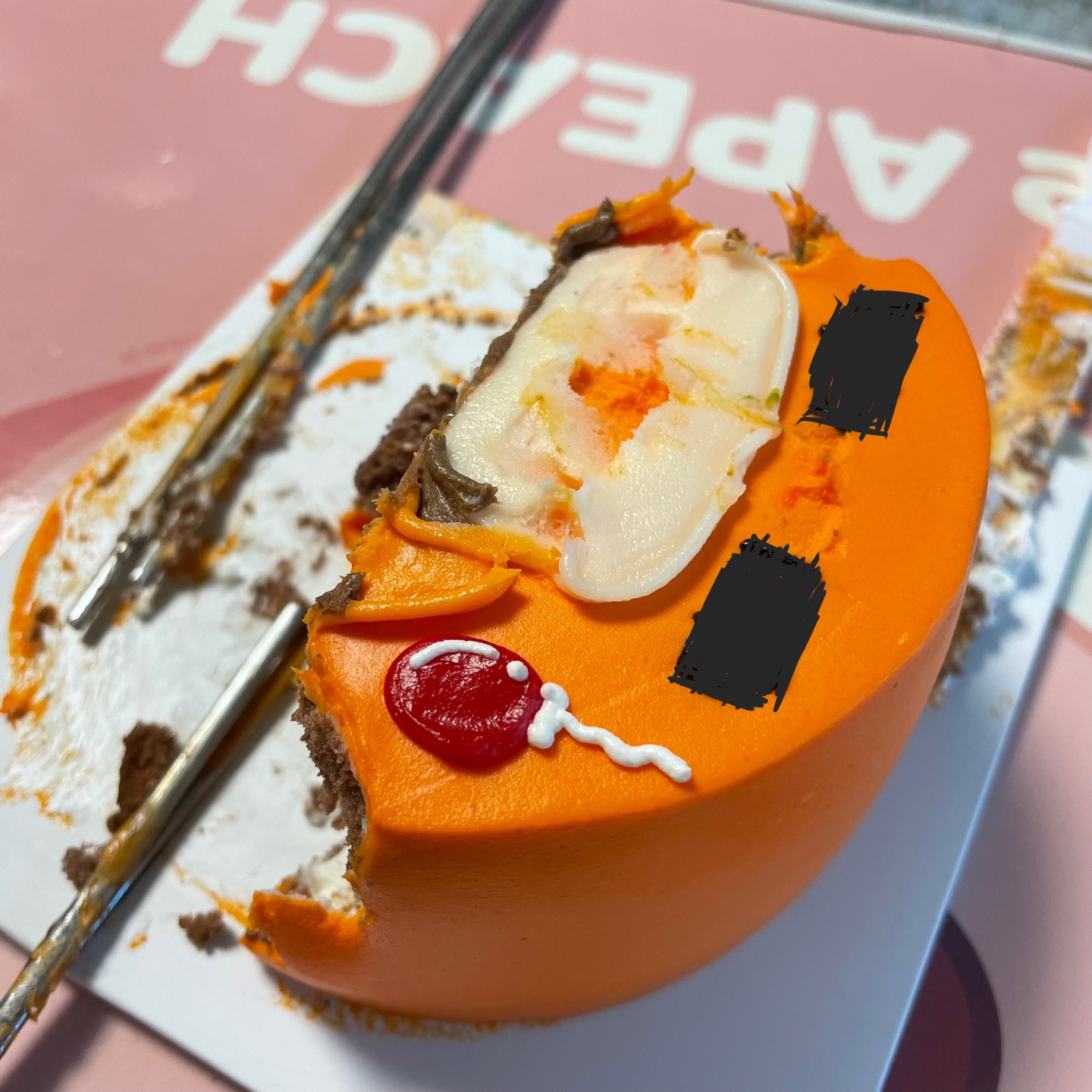 흔한 메창커플의 100일 기념 케이크 | 인스티즈