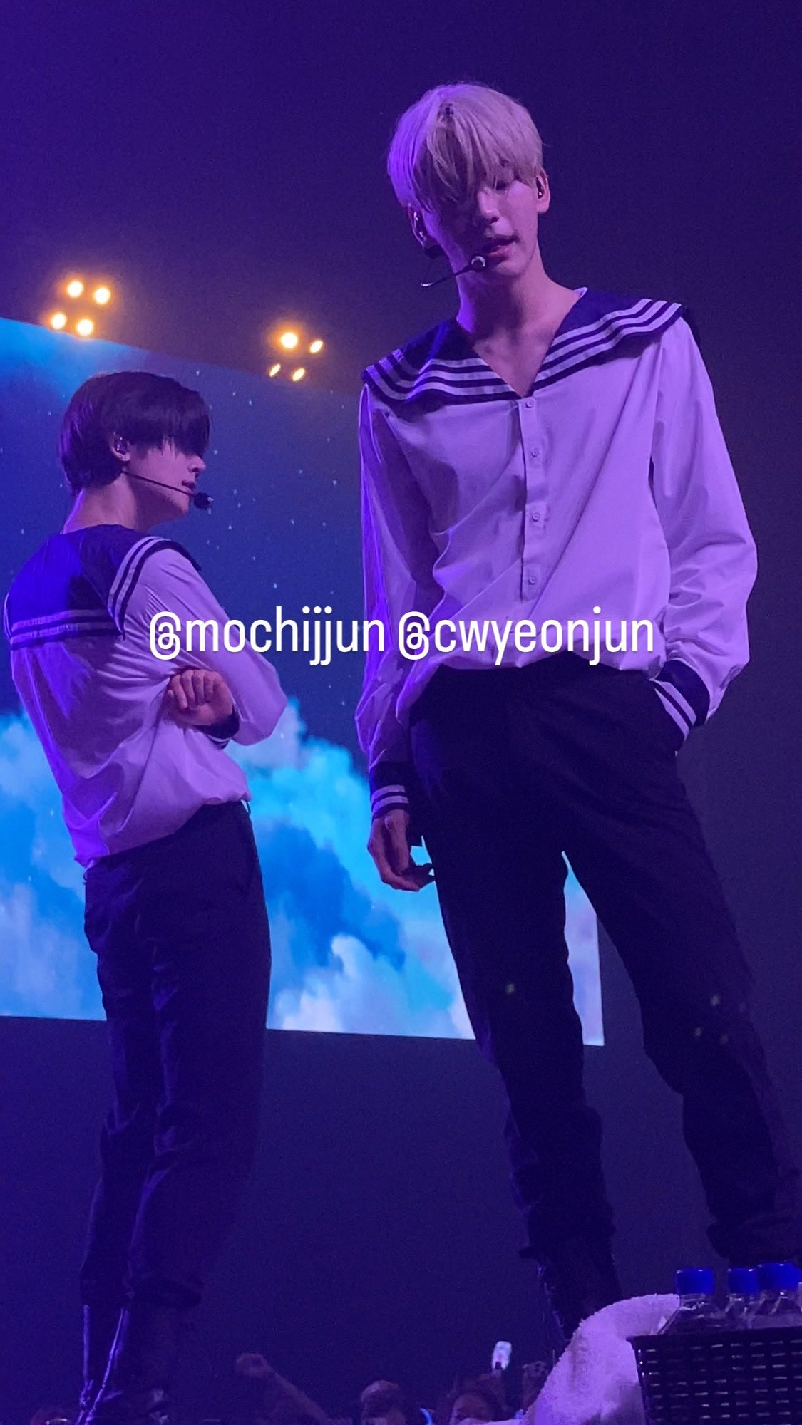 [잡담] 투바투 연준이랑 수빈이 방금 콘서트에서 찍힌거…… | 인스티즈