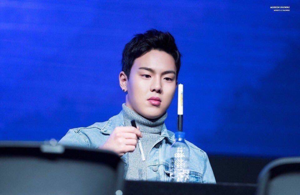 [잡담] 몬스타엑스 셔누 네임펜쌓기 개웃기가듀ㅠㅠㅠ | 인스티즈