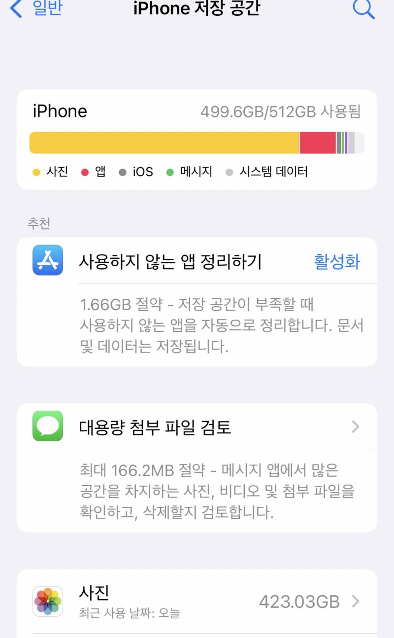 아이폰 쓰는 익들아 클라우드 뭐써?? | 인스티즈