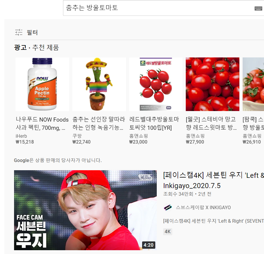 [잡담] 너튜브에 춤추는 방울토마토 치면 세븐틴 우지 직캠 나오는 거 다들 알았어? | 인스티즈