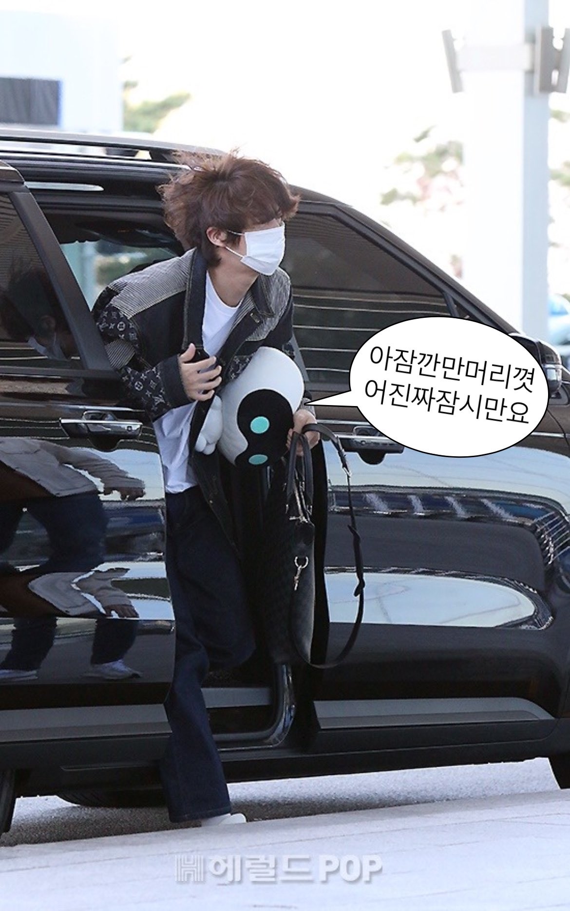 [잡담] 오늘자 방탄 진이 우떠 데려와서 삐진 알제이... | 인스티즈