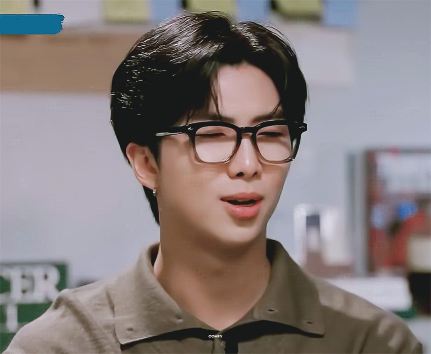 [잡담] 김남준 내가 안경쓰고 알쓸인잡 나가지 말랬지 | 인스티즈