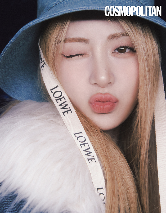 [정보/소식] 르세라핌 허윤진 코스모폴리탄 화보 미리보기 | 인스티즈