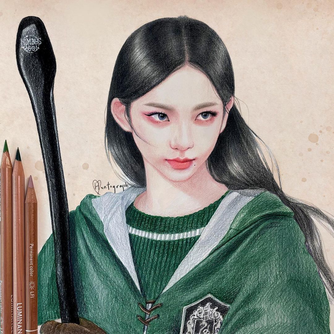 [잡담] 이 작가님 그림 쩔어….키알) 아이유 설리 디오 정국 슬기 블핑 제니 마크 카리나 윈터 뉴진스 | 인스티즈