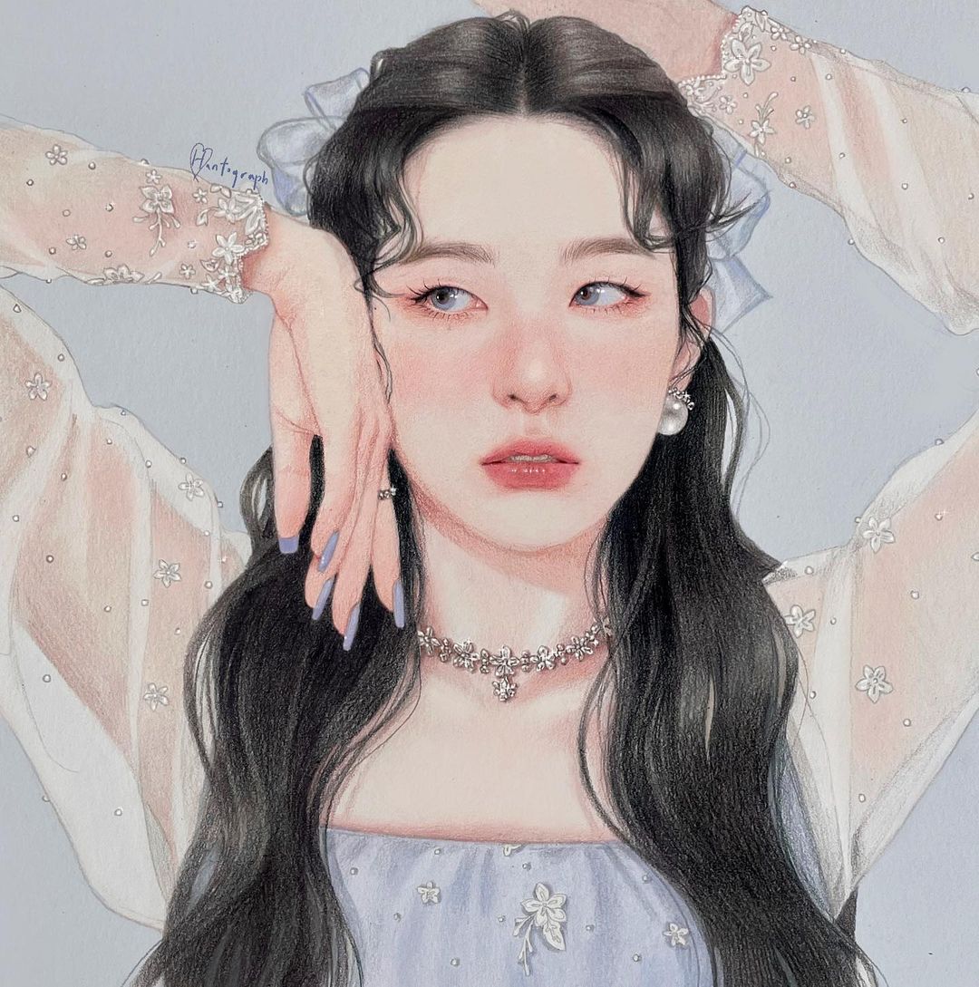 [잡담] 이 작가님 그림 쩔어….키알) 아이유 설리 디오 정국 슬기 블핑 제니 마크 카리나 윈터 뉴진스 | 인스티즈