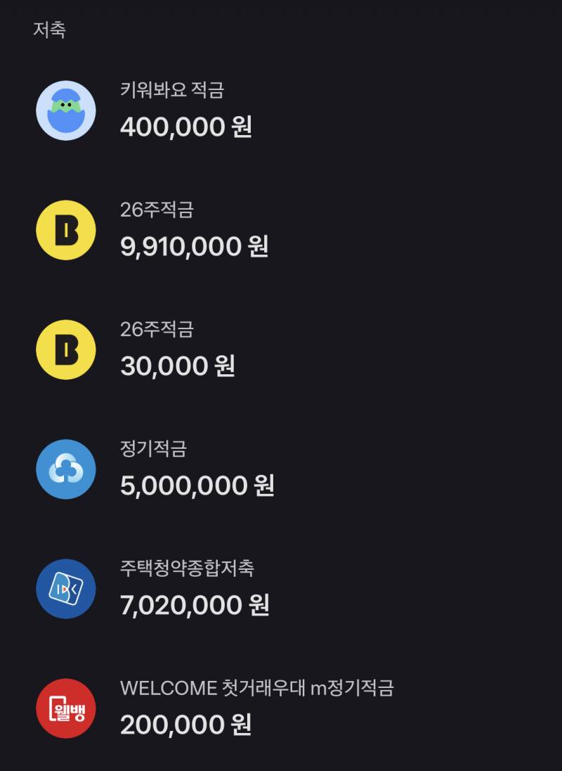 지금 적금 이렇게 넣고 있는데 정기적금 추천해줄사람.. | 인스티즈