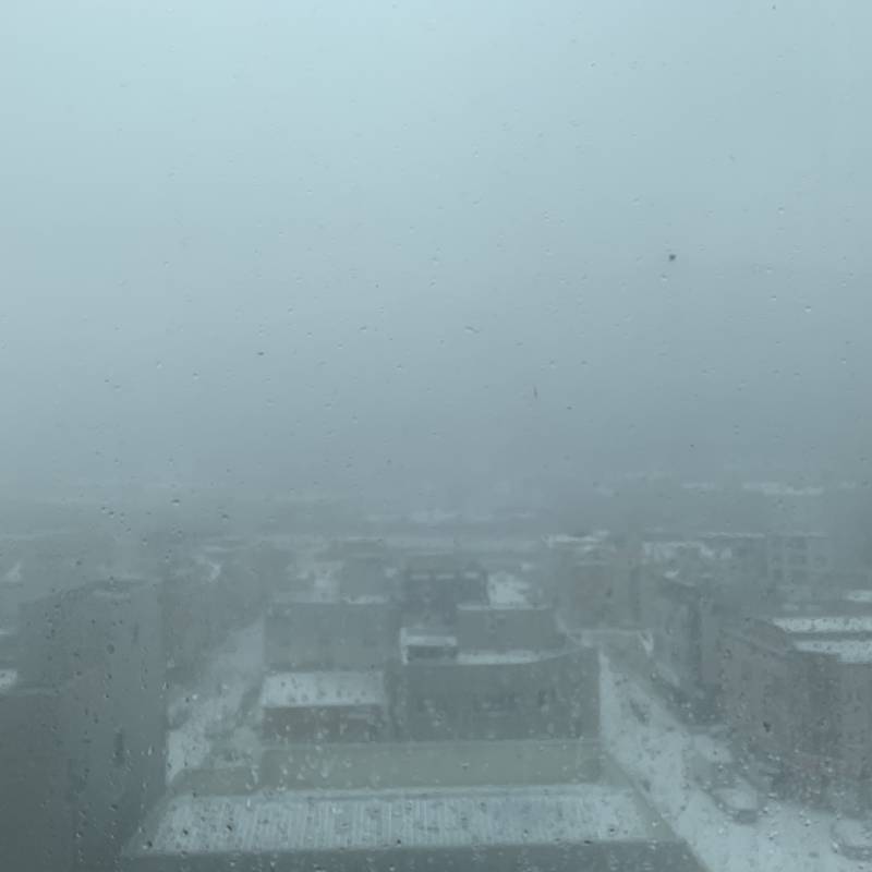 눈이 너무 많이 왔어서 우리집 앞이 하나도 안 보임...... | 인스티즈