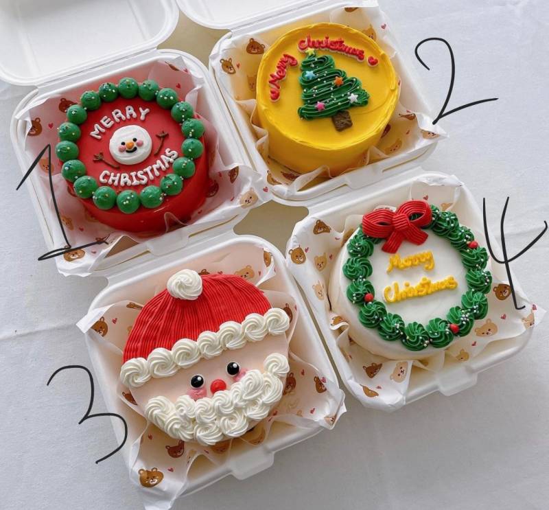 크리스마스 케이크 디자인 어떤게 젤 괜찮아?? | 인스티즈