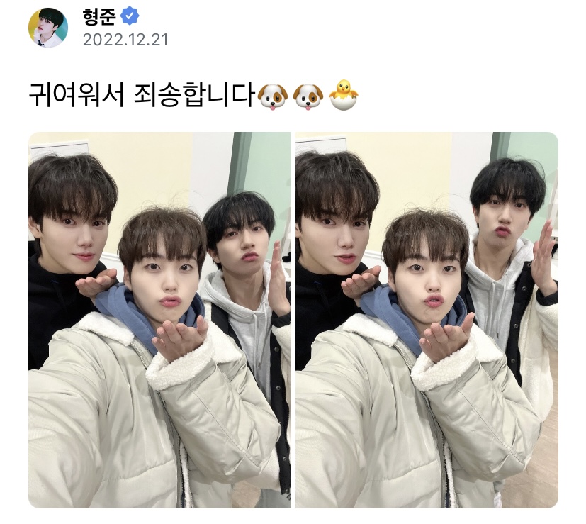 [잡담] 형준 민희 원진이 귀여워서 미안해가 안끝난다 | 인스티즈