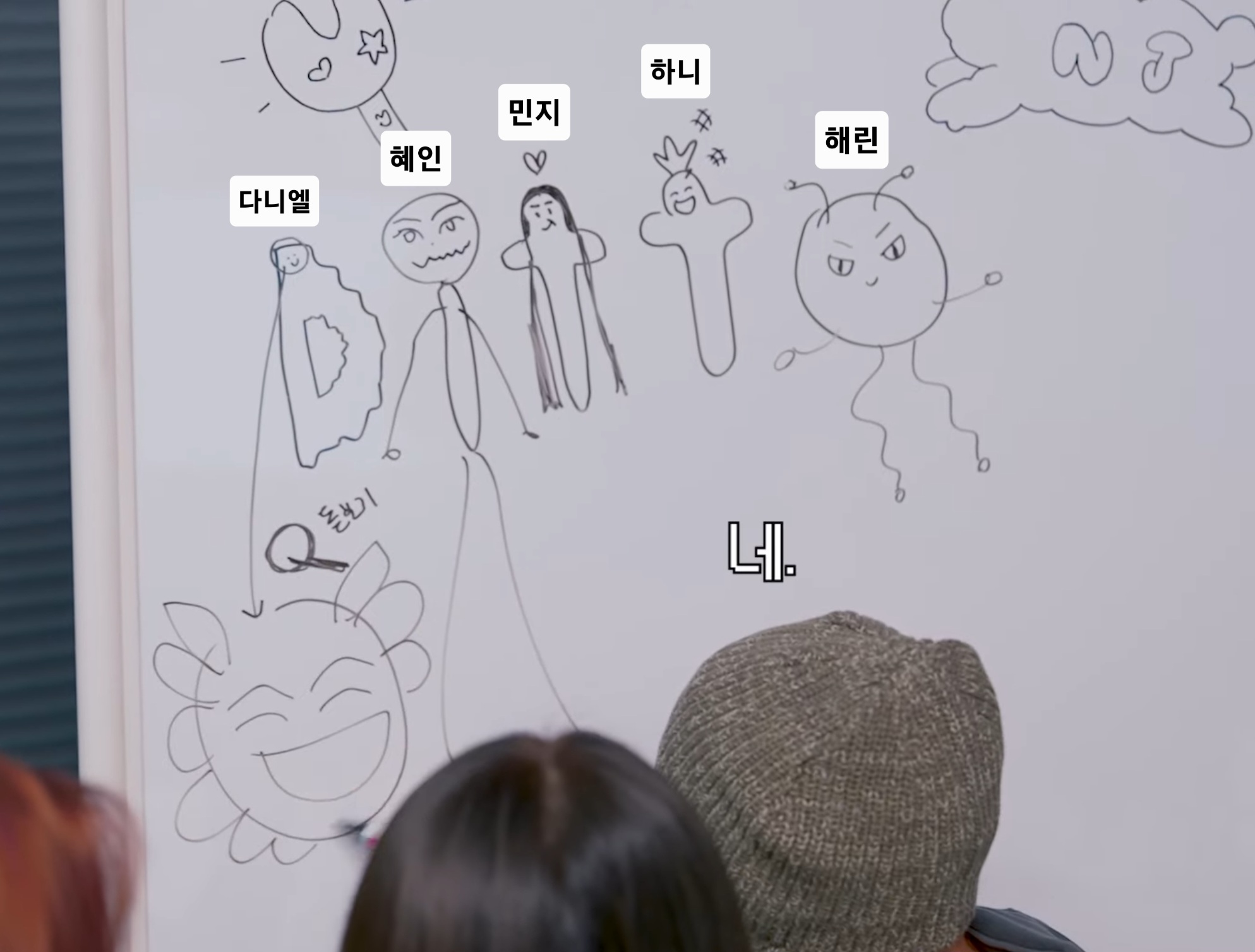 [잡담] 해린이 그린 뉴진스 멤버들ㅋㅋㅋㅋ | 인스티즈