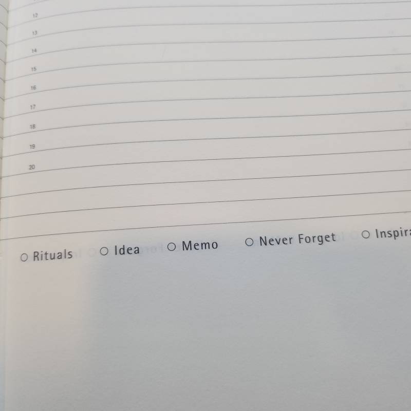 다이어리에 ritual이 뭐야 | 인스티즈