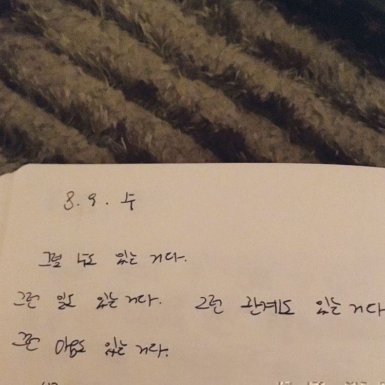 [잡담] 아이유랑 알엠처럼 일기쓰는 사람들 신기하다 | 인스티즈