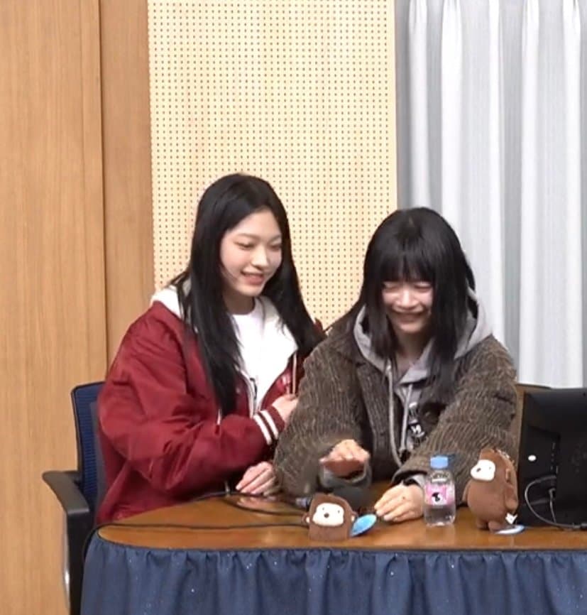 [잡담] 해린 진짜 엉뚱하다...라디오에서 혼자 고릴라 인형 구멍에 넣고있다가 | 인스티즈