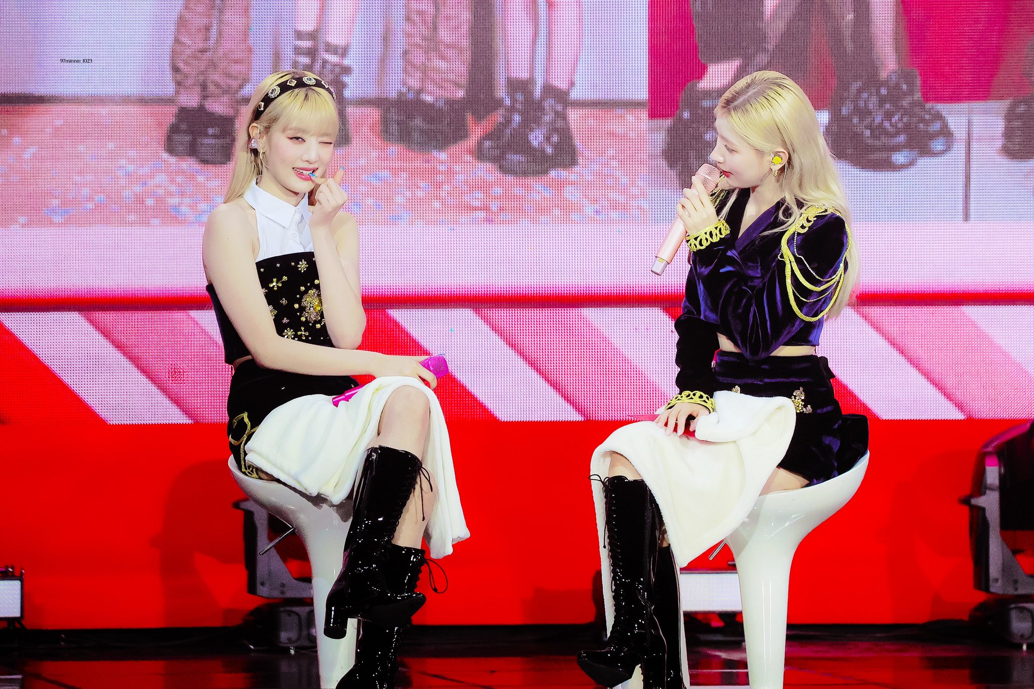 [잡담] 아이들 팬 미팅 사진들 보는데 여기도 얼굴 합 좋다 | 인스티즈