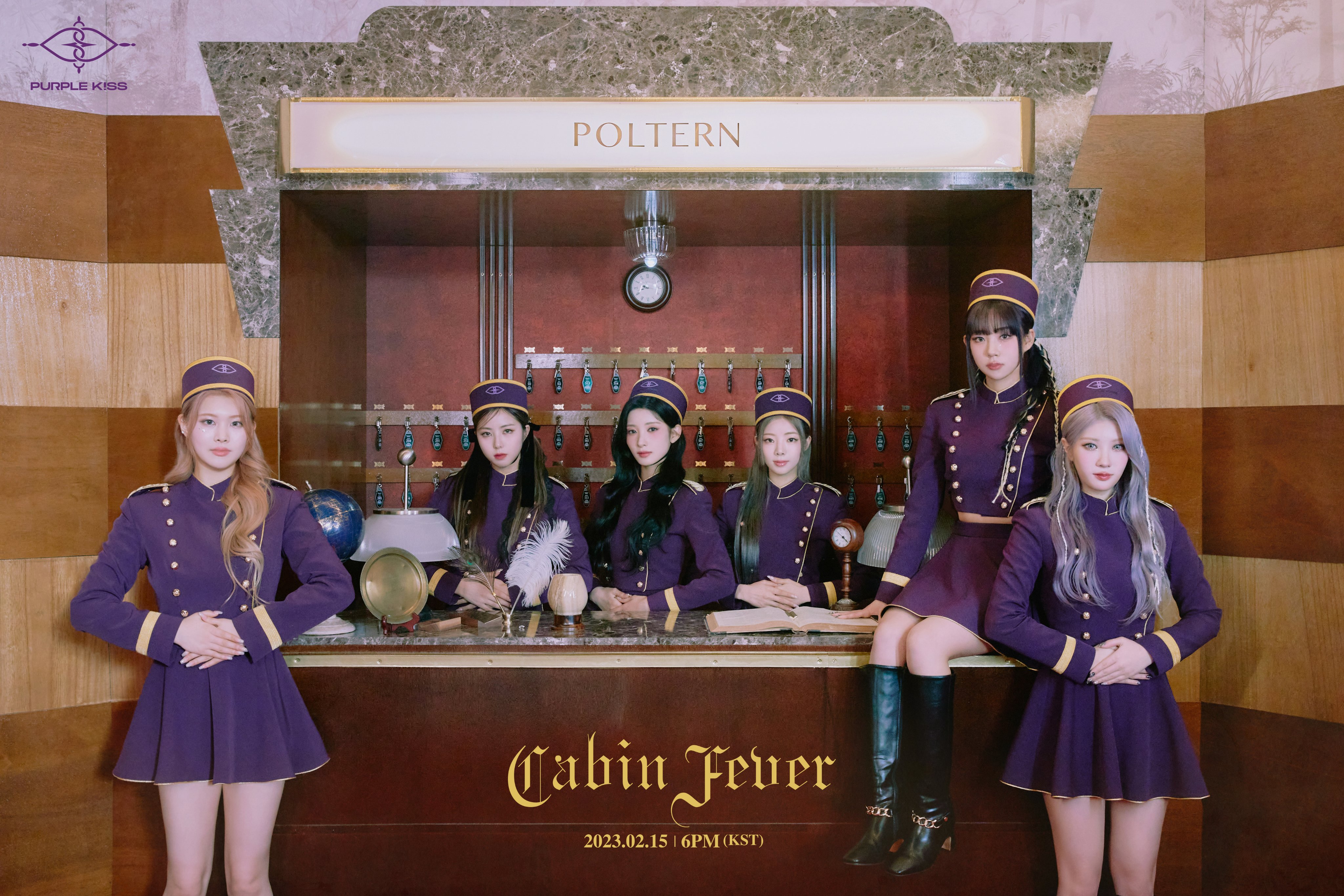 [정보/소식] 퍼플키스 5th Mini Album [CabinFever] CONCEPT PHOTO | 인스티즈