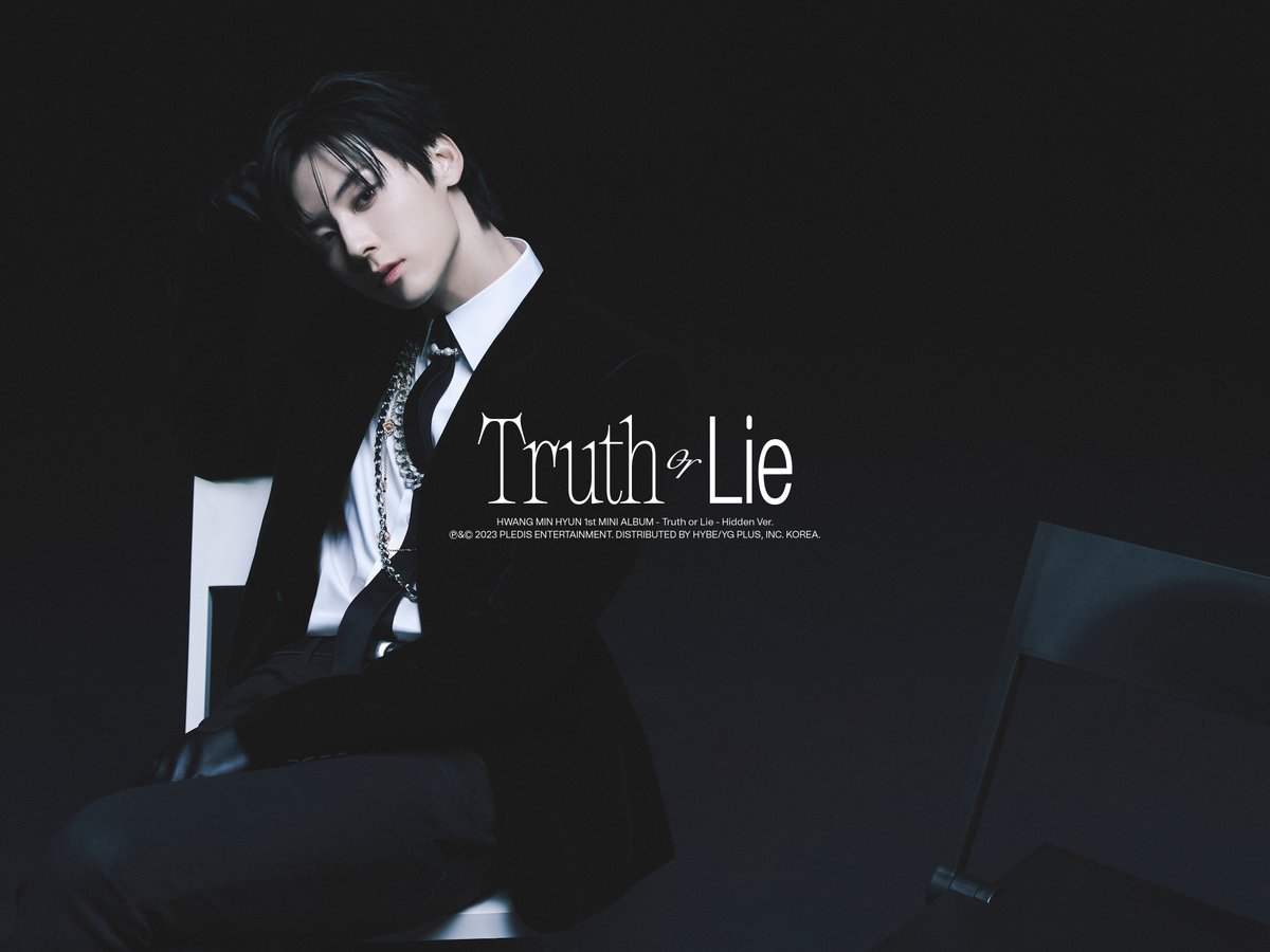 [정보/소식] 황민현 (HWANG MIN HYUN) 'Truth or Lie' - 1st MINI ALBUM Official Photo : Hidden Ver. 💬 | 인스티즈