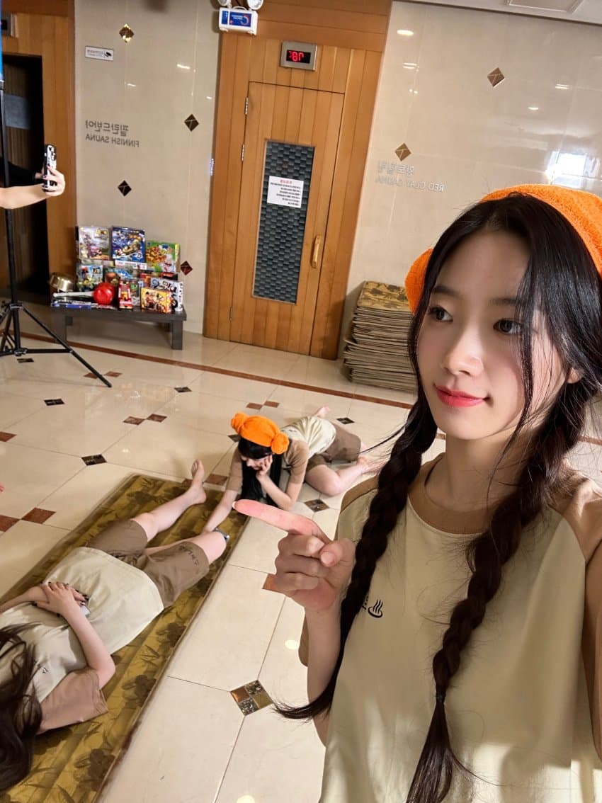 [잡담] 아ㅋㅋㅋ 르세라핌 홍은채 너무 장꾸 그잡채ㅋㅋㅋ | 인스티즈