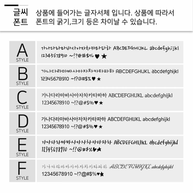 폰케이스 숫자 글씨체 골라주라! | 인스티즈