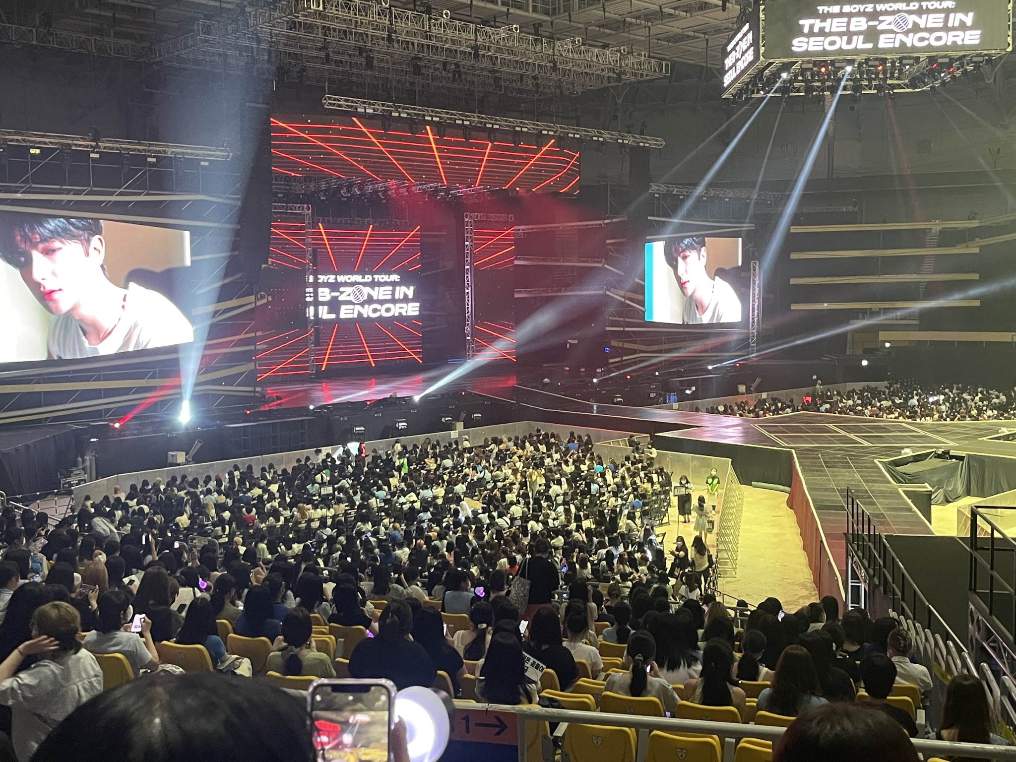 [잡담] 체조 39구역 5열 시야 공유하께 !! | 인스티즈