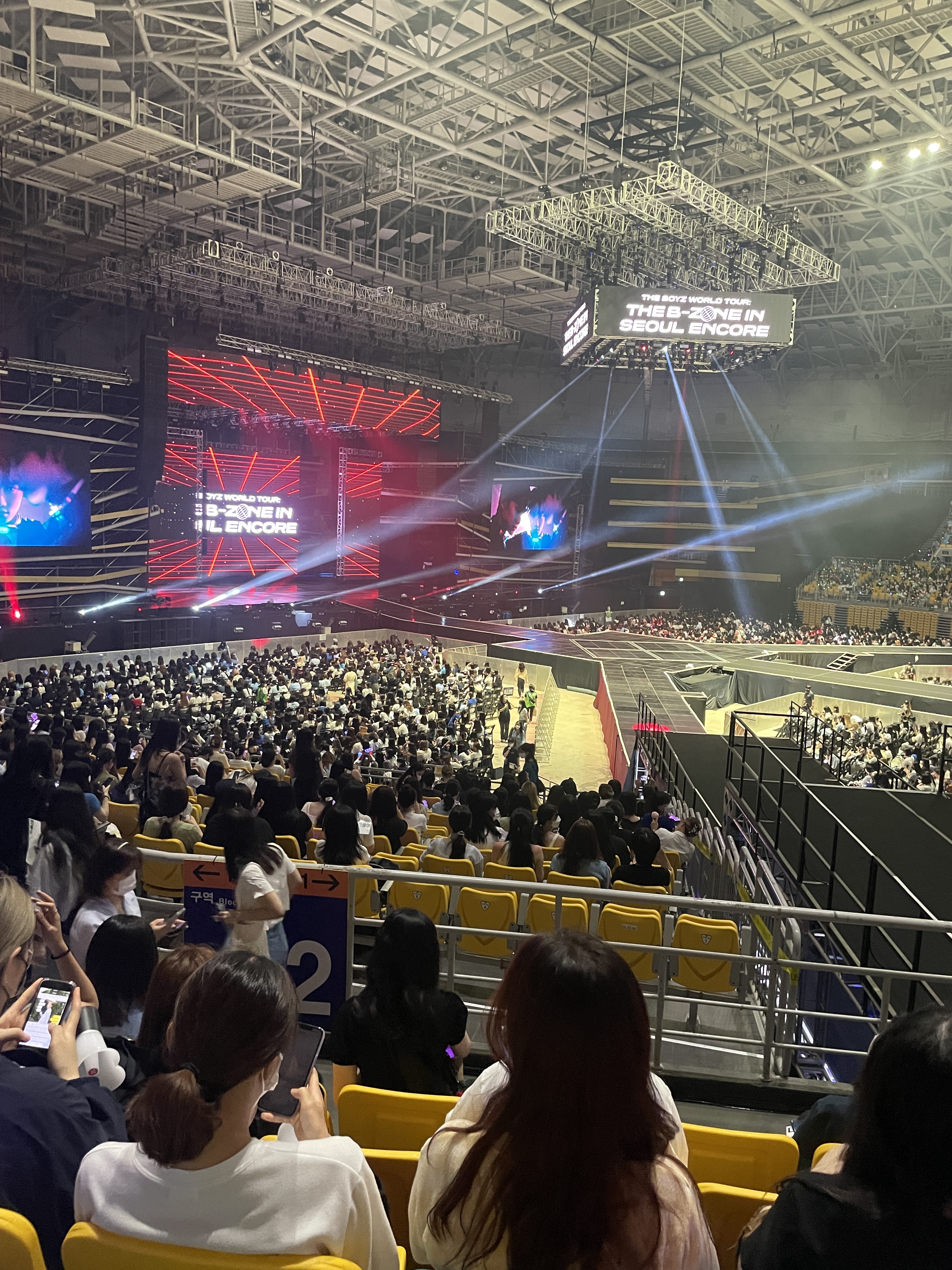 [잡담] 체조 39구역 5열 시야 공유하께 !! | 인스티즈