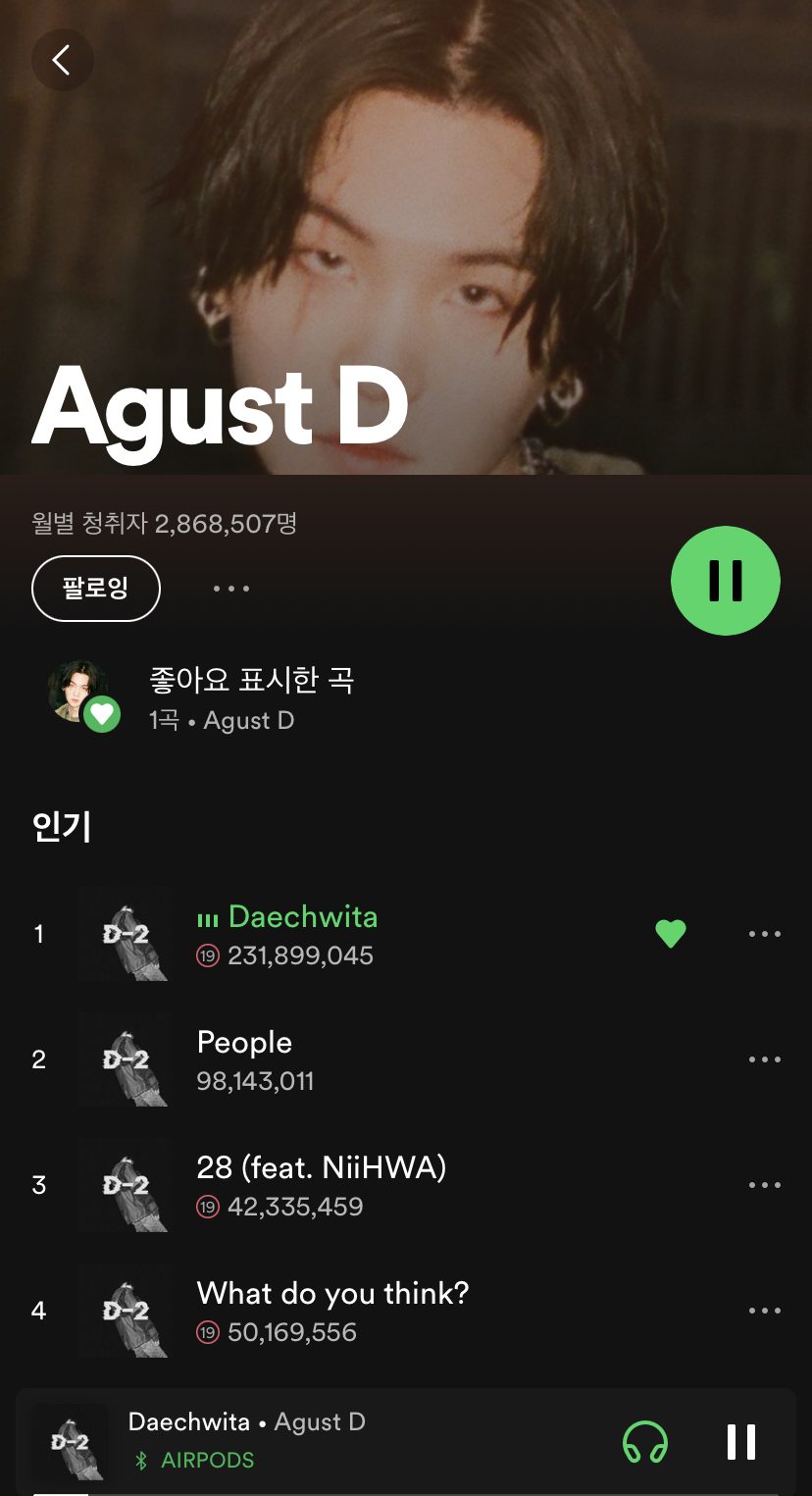 [잡담] 어거스트 디 와라 나 준비 됐다 | 인스티즈