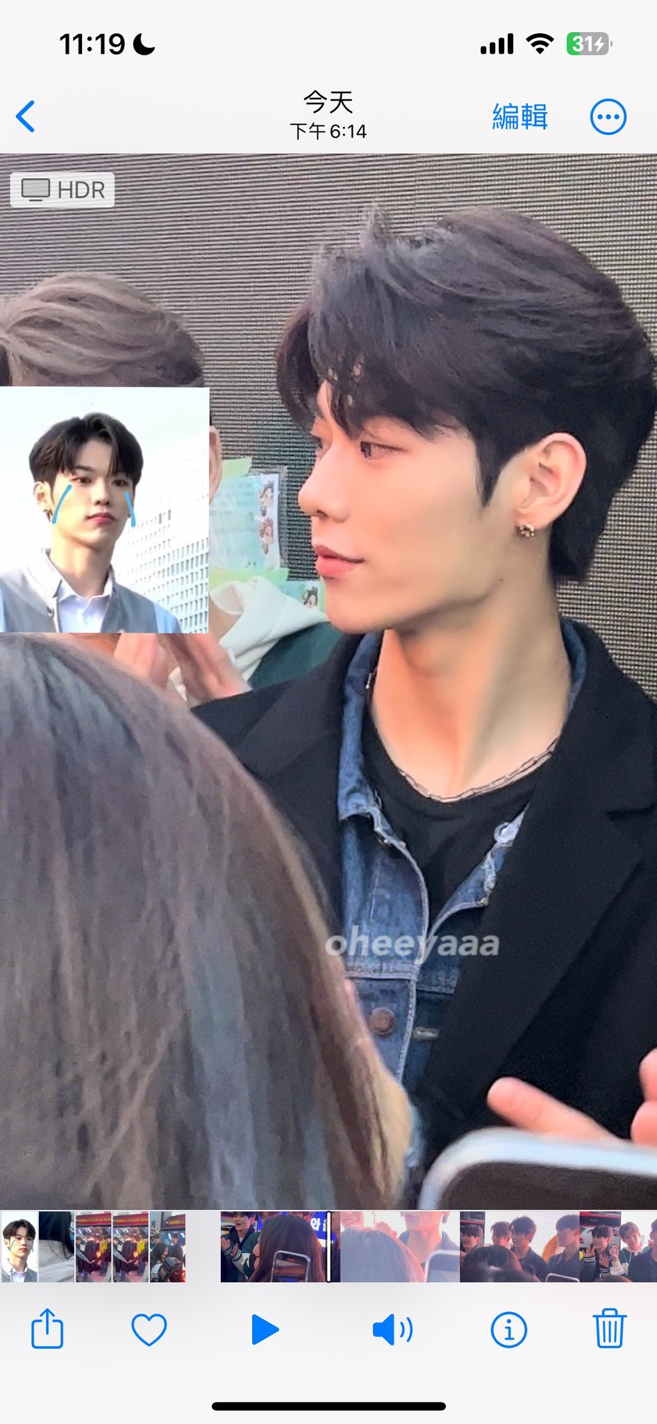 [잡담] 이정현 옆태가 너무 남자임.. | 인스티즈