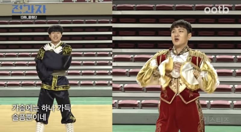 고대 응원단 안무 30분만에 완벽하게 마스터 한 남돌 | 인스티즈