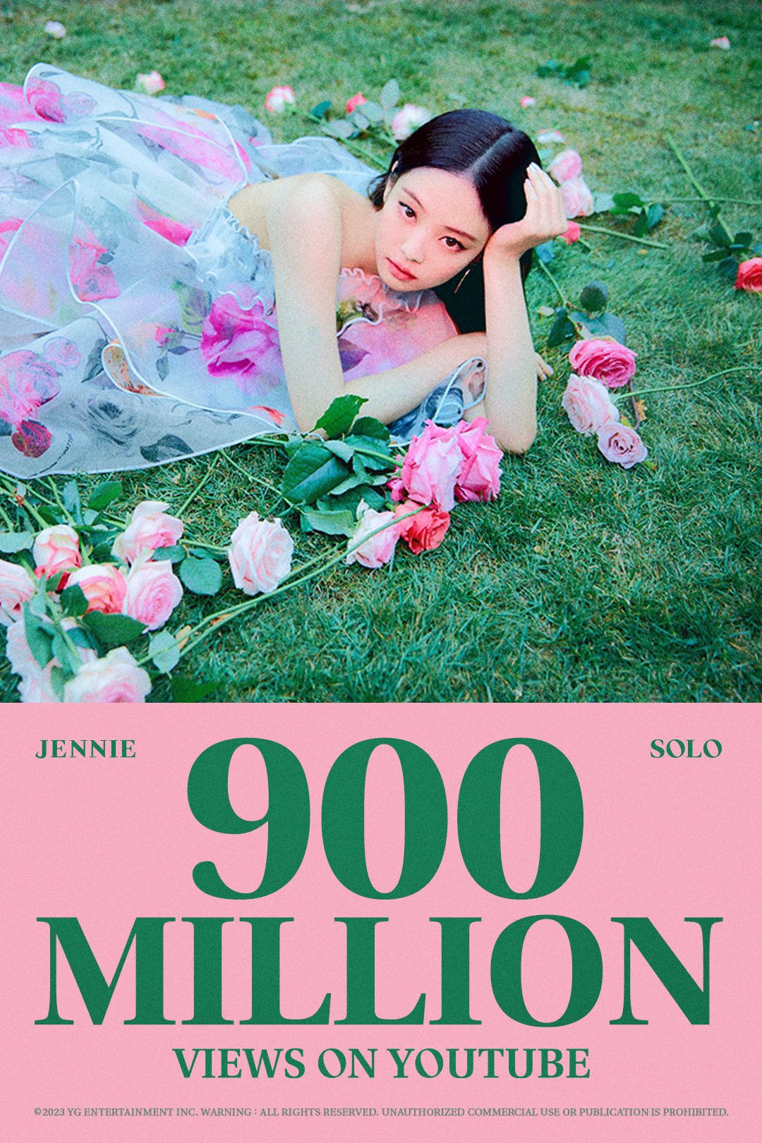 [정보/소식] 제니 SOLO 뮤직비디오 9억뷰 축전 | 인스티즈