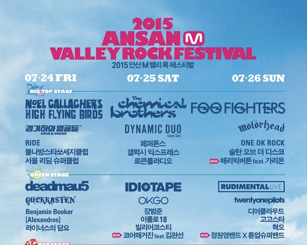 [잡담] 우리나라에 다시는 없을 뮤직페스티벌 레전드 해외라인업들 | 인스티즈