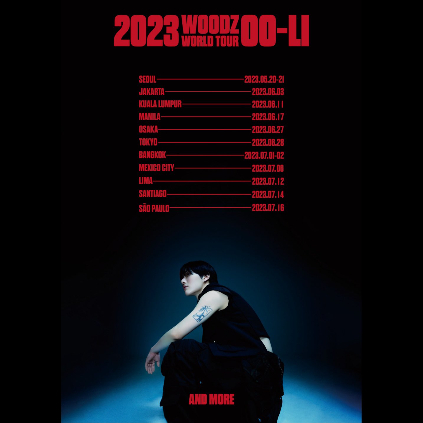 [정보/소식] 조승연 월드투어 2023 WOODZ WORLD TOUR [OO-LI] | 인스티즈