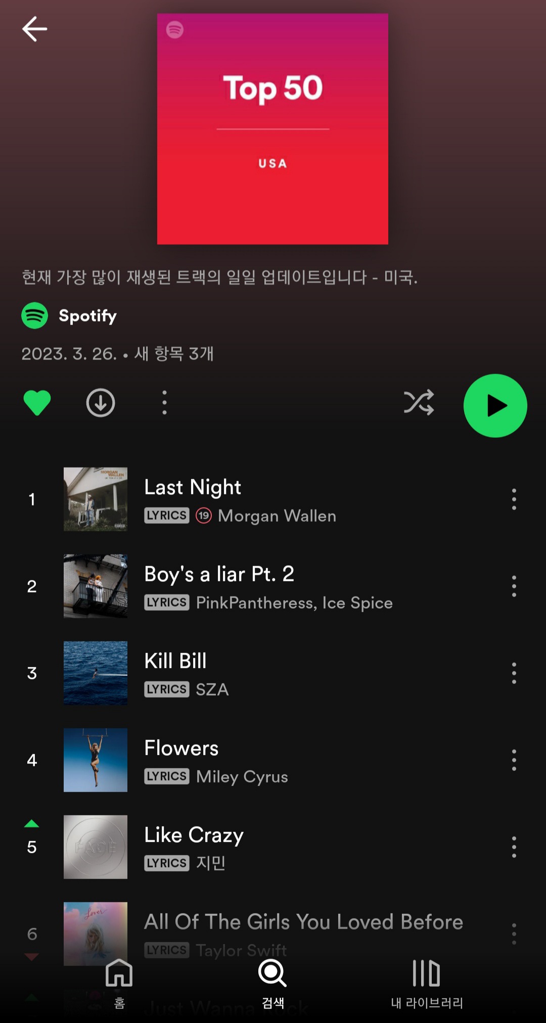 [잡담] 아니 박지민 차트 시롸야 | 인스티즈