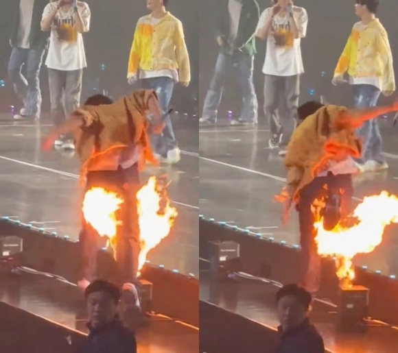 [정보/소식] YG 아이돌 화상 사고…콘서트 중 몸에 불 붙어 | 인스티즈