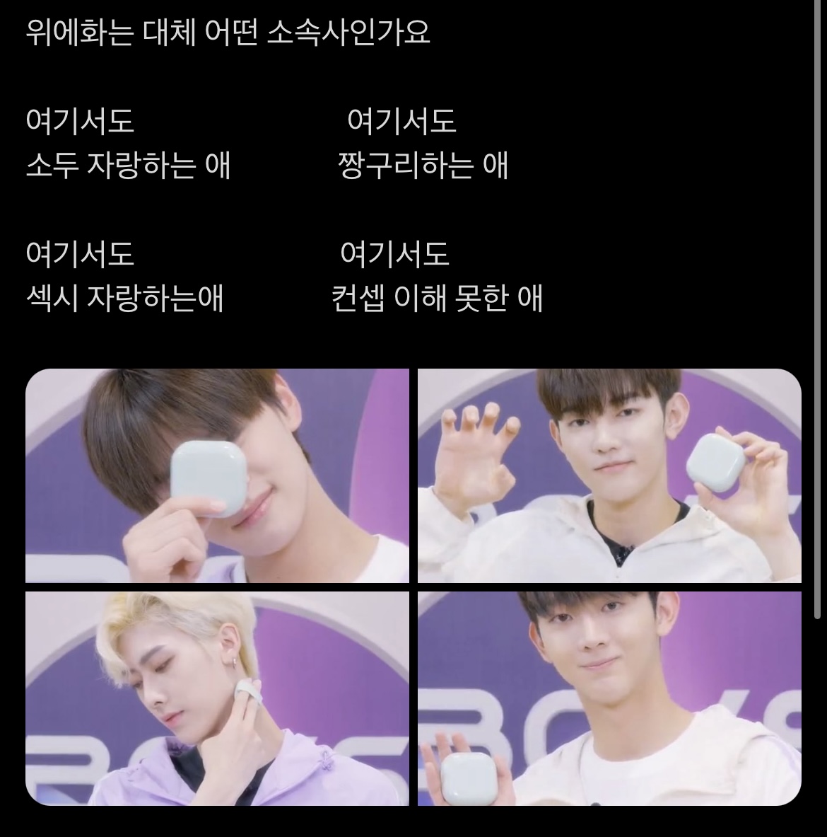 [잡담] 짹에서 위에화즈 라네즈 쿠션 글 보고 웃고 있는데 | 인스티즈