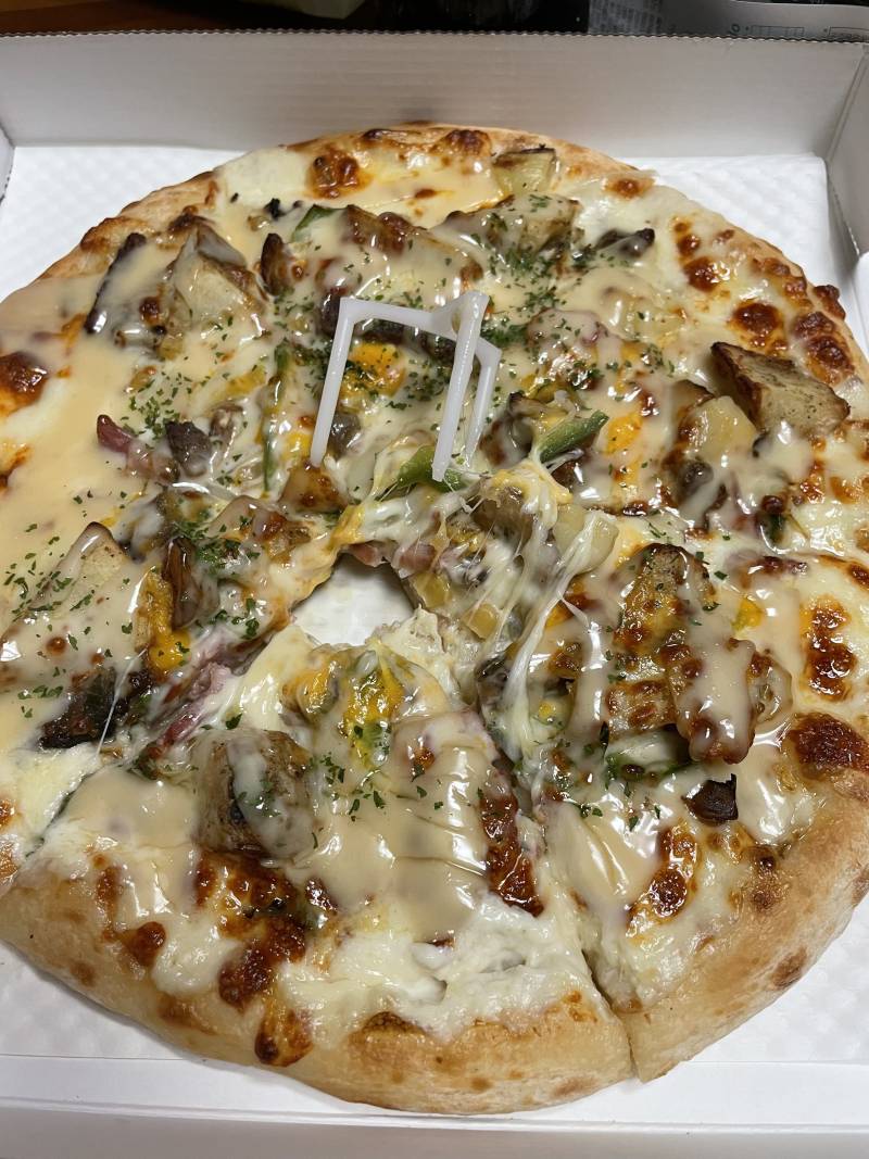 [먹었어요] 피나치공 갈릭스테이크 피자 - 인스티즈(instiz) 맛집/음식 카테고리