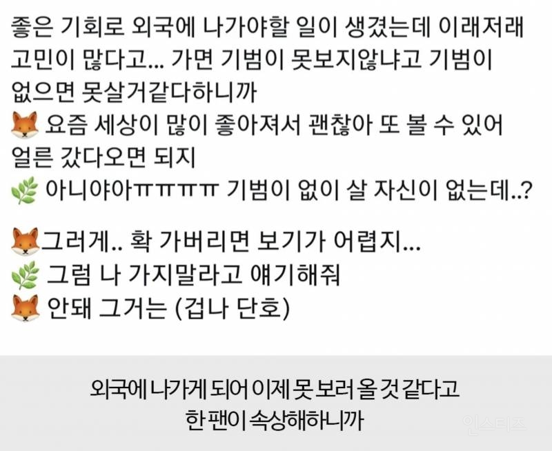 ㄹㅇ 폭스인 샤이니 키 팬싸후기 | 인스티즈