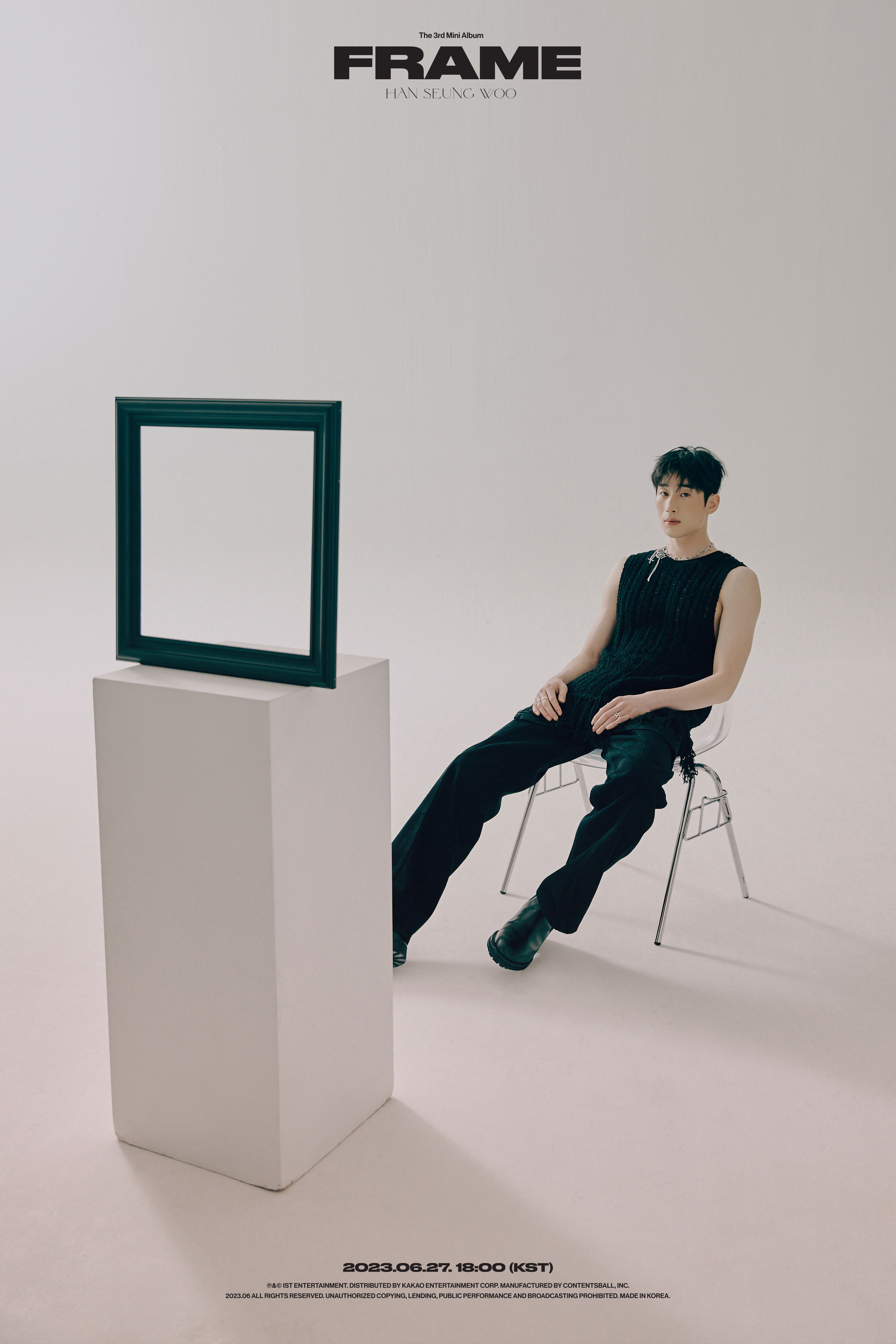[정보/소식] HAN SEUNG WOO 한승우 The 3rd Mini Album [FRAME] Concept Photo #Third_FRAME | 인스티즈