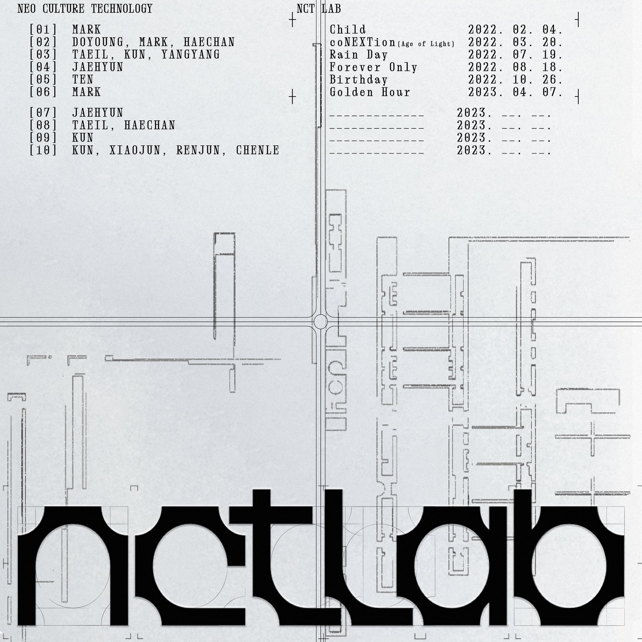 [정보/소식] [NCTLAB] - Lineup Poster | 인스티즈