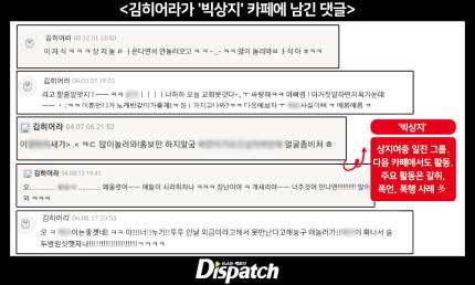 [단독] "나는, 빅상지 멤버였다"…김히어라, '일진' 활동 인정 | 인스티즈