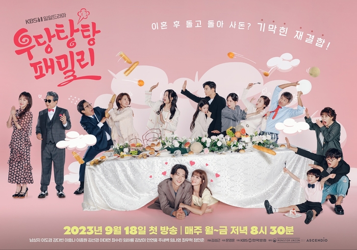 [정보/소식] KBS1 새 일일극 '우당탕탕 패밀리' 15인 버전 '좌충우돌' 포스터 공개 | 인스티즈