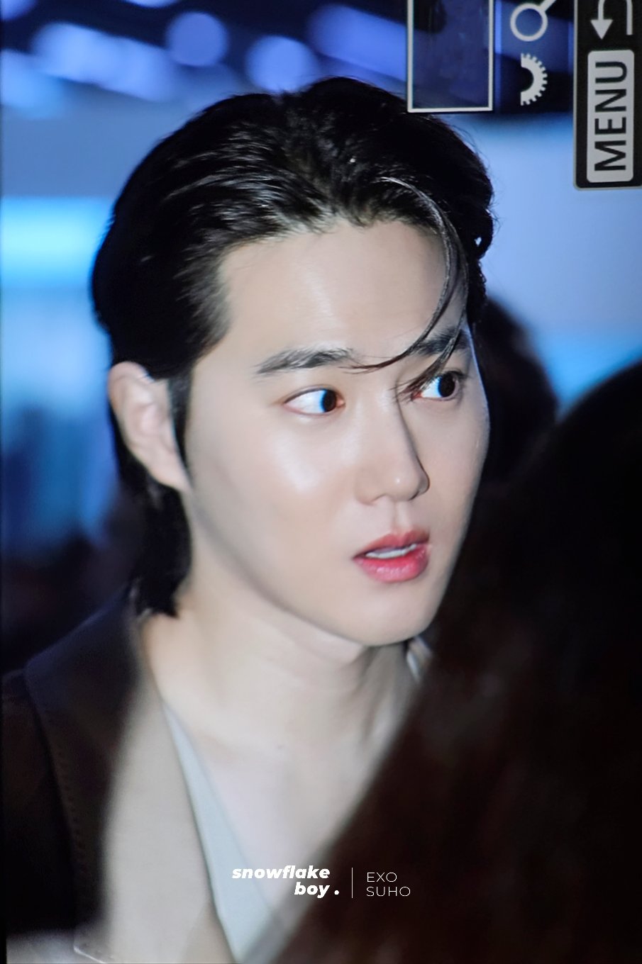 [Chat] Milan Suho’s face looks amazing today |  Instiz
