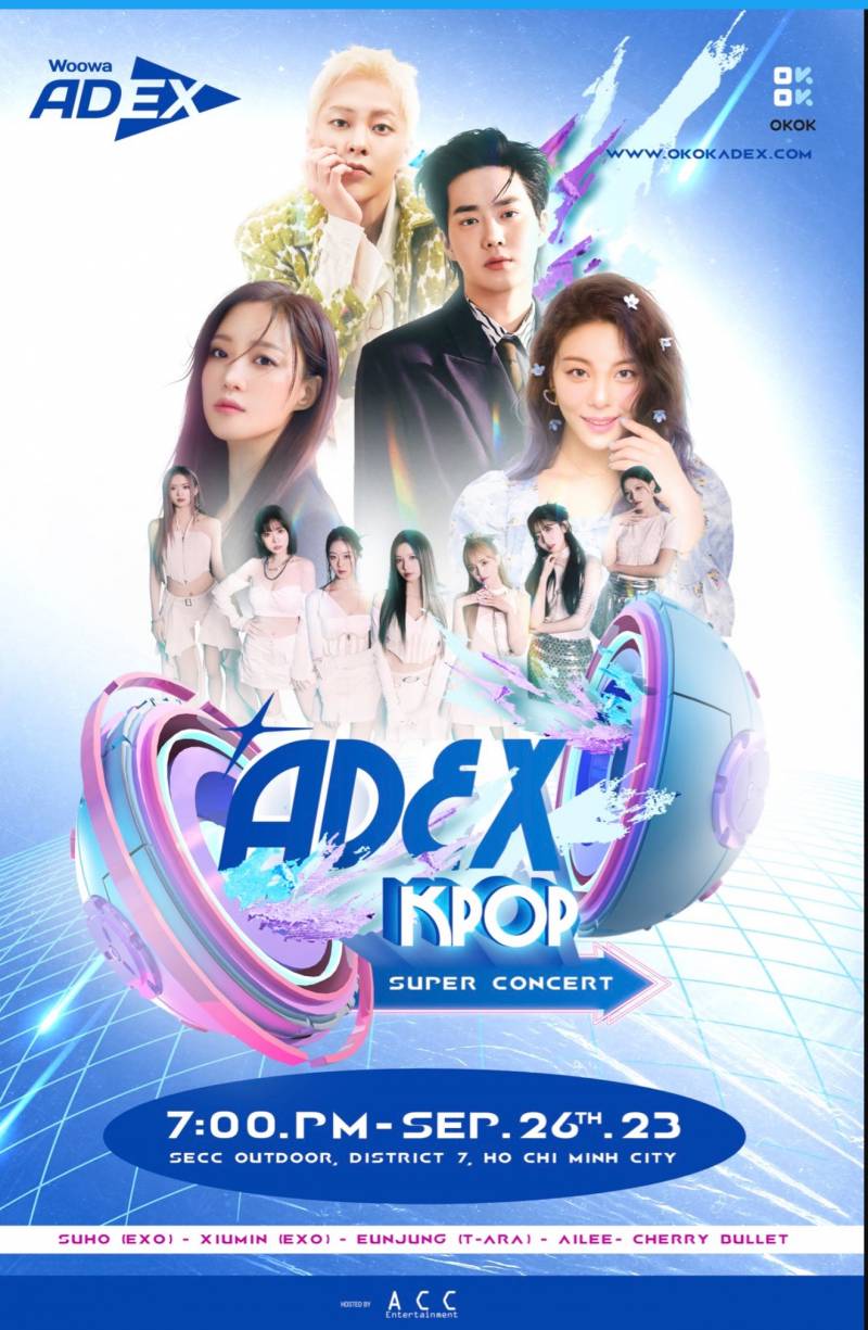 26일(화), 🐰수호 ADEX 케이팝 슈퍼콘서트 in 베트남 호치민💙 | 인스티즈
