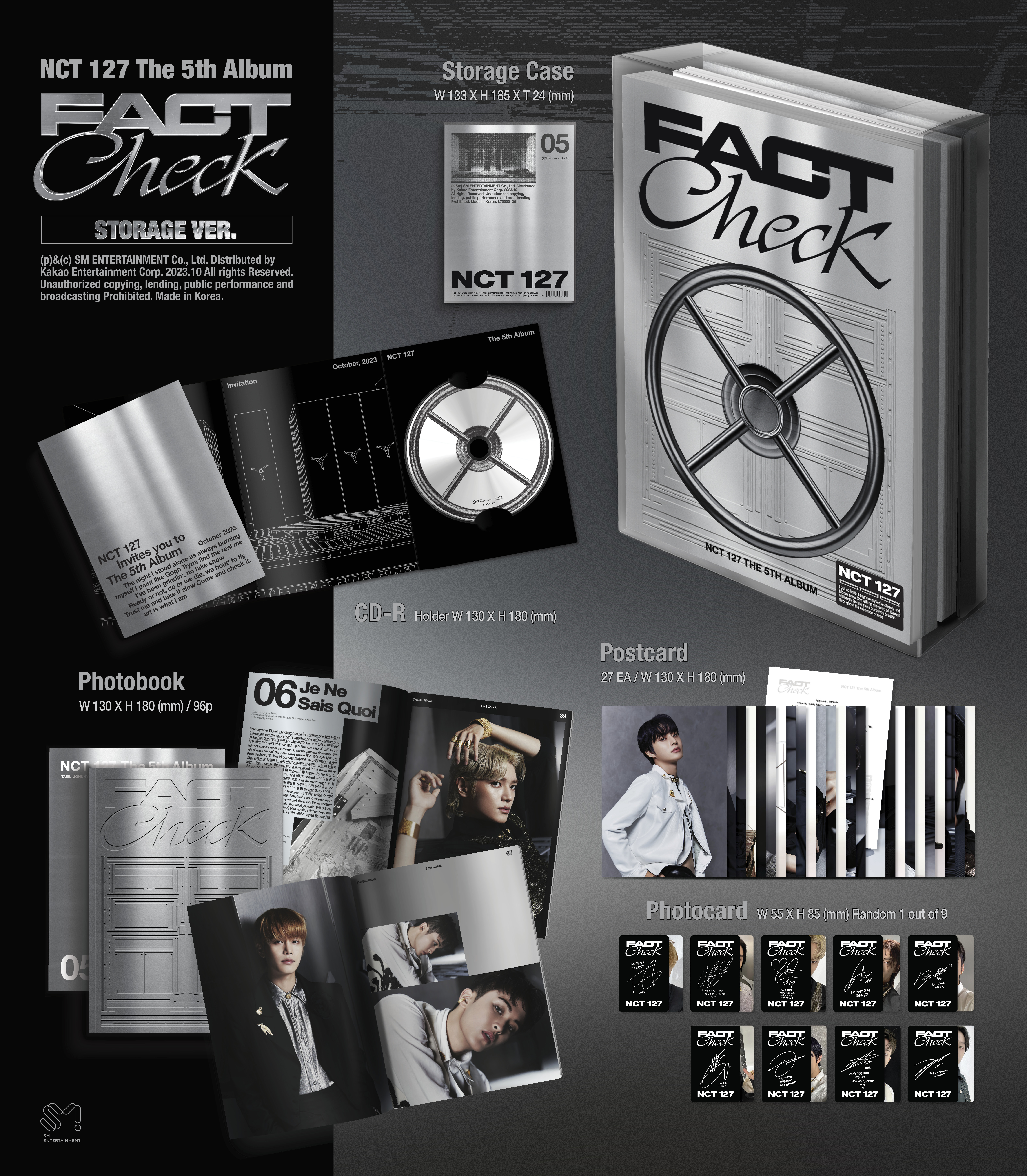 [정보/소식] NCT 127 The 5th Album [FactCheck] 앨범 사양 | 인스티즈