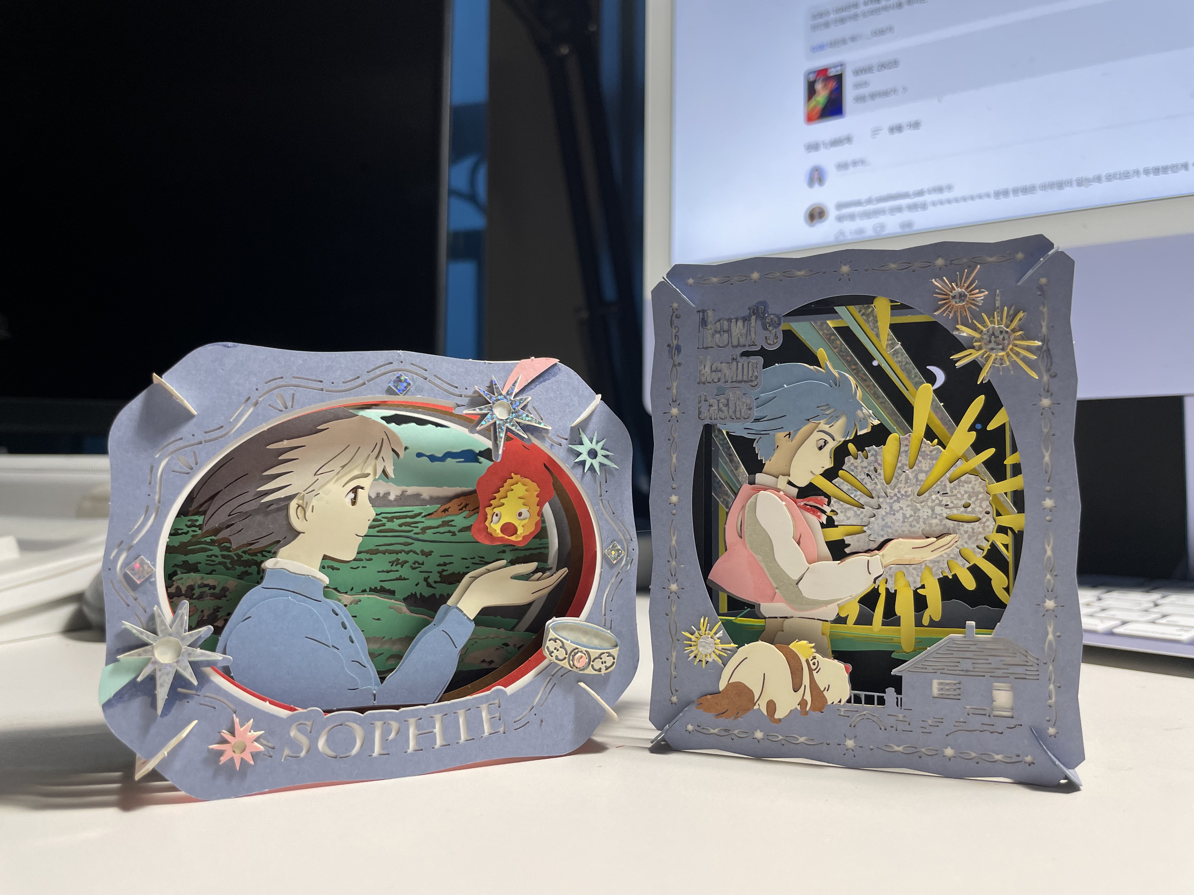 [잡담] 일본에서 산 지브리 페이퍼시어터 했는데 너무 이쁜데 모가지 부러질 것 같아 | 인스티즈