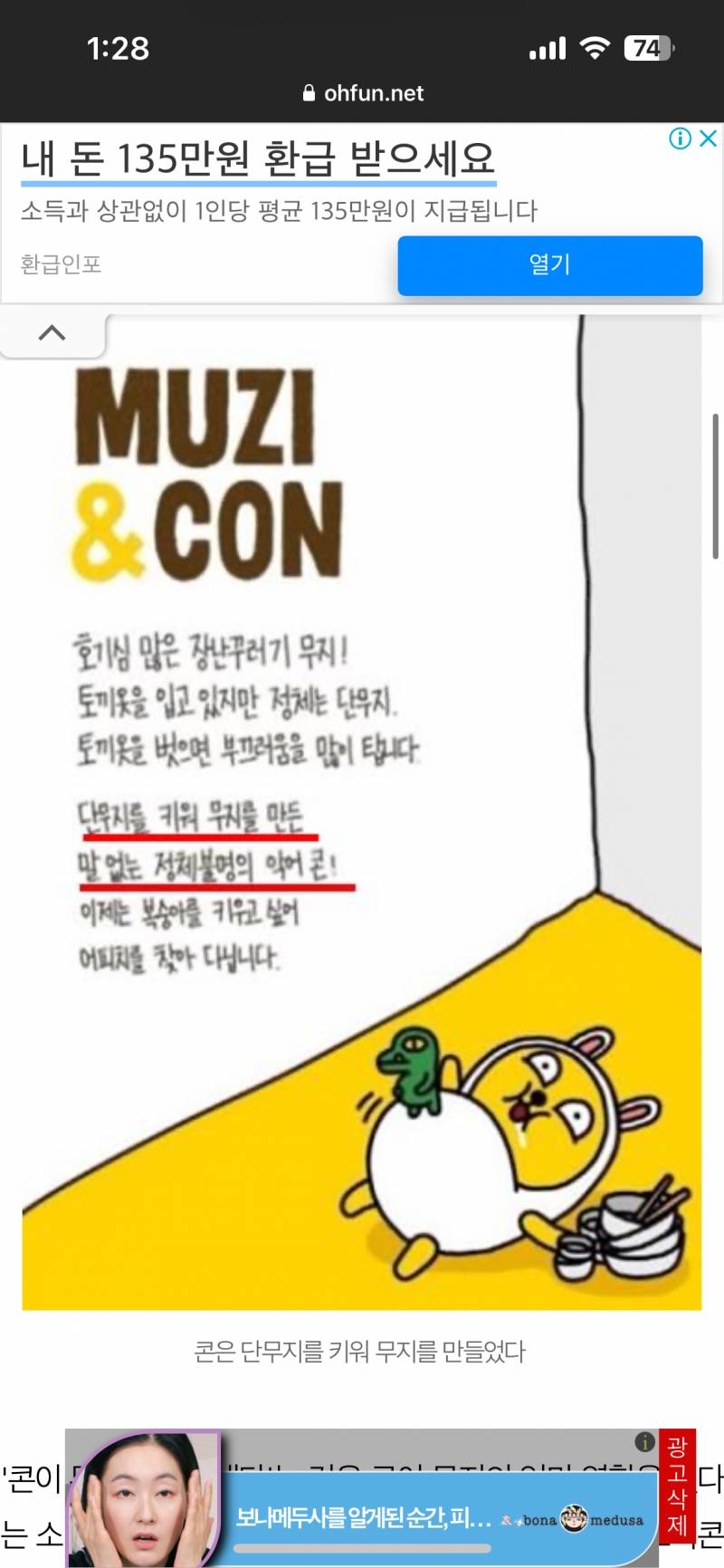 [잡담] 야들아 너네 카카오프렌즈 콘과 무지의 관계성알아? | 인스티즈