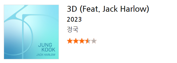 [정보/소식] BTS 정국 JUNGKOOK "3D (Feat. Jack Harlow)" 이즘(izm)평 | 인스티즈