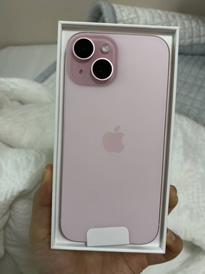 [잡담] 와 대박 나 아이폰 15 핑크 왔다 와 | 인스티즈
