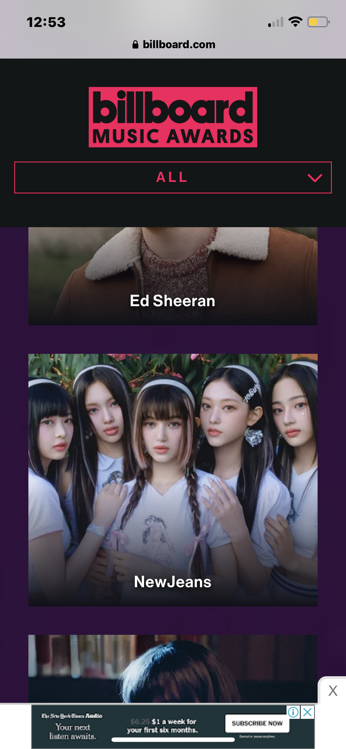 [잡담] 피프티랑 뉴진스도 빌보드 본상 노미된듯? | 인스티즈