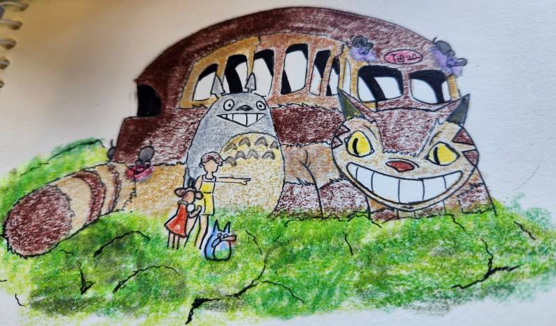 [잡담] 카페 알바하는데 심심해서 그림그리는 중 | 인스티즈