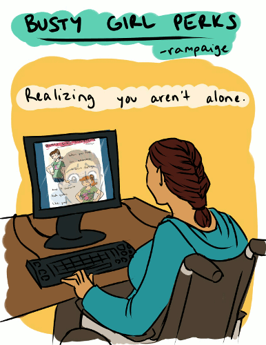 가슴이 큰 사람들이 말하는 가슴이 크면 불편한점 | 인스티즈